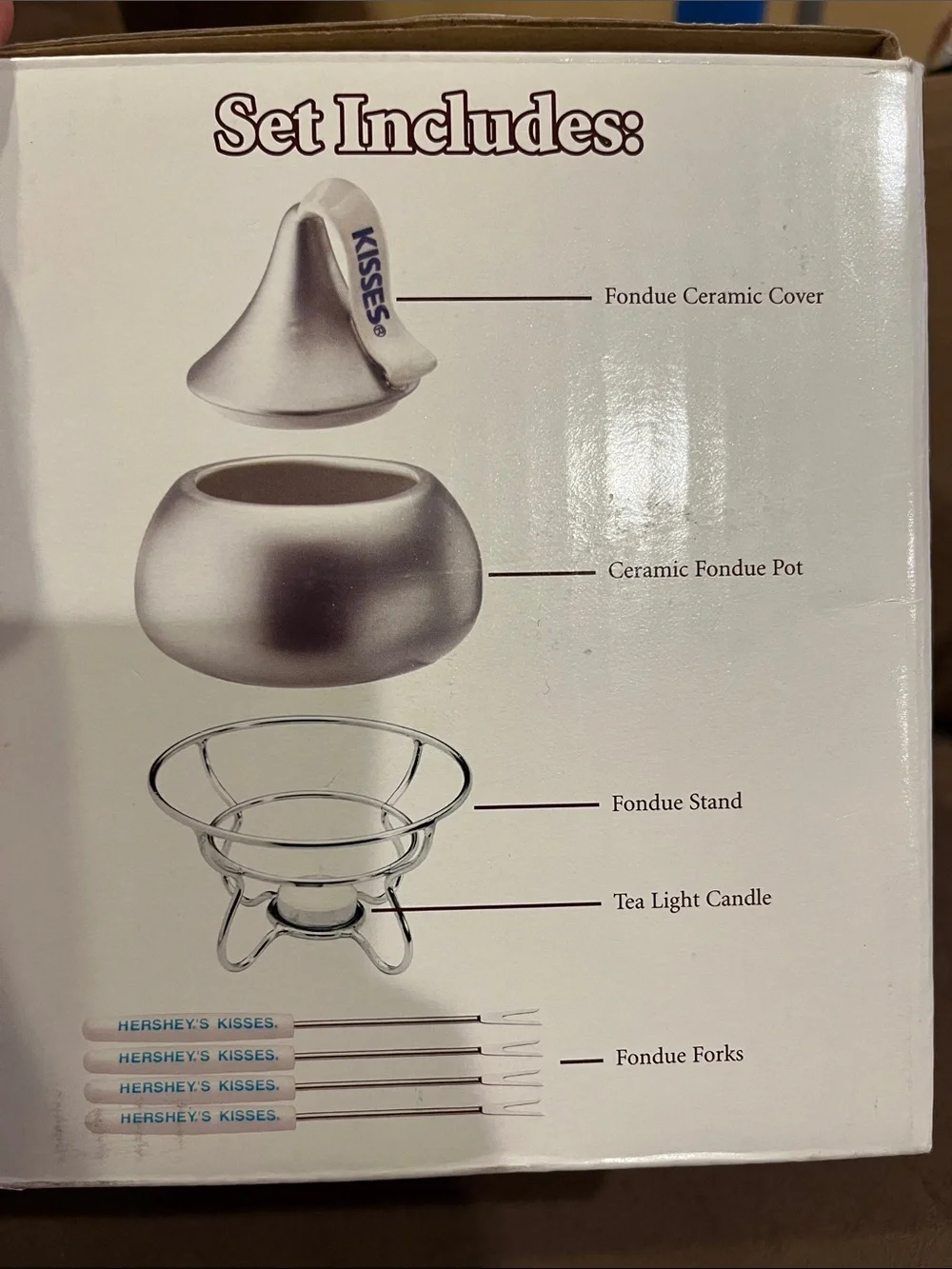 Hershey’s kisses branded